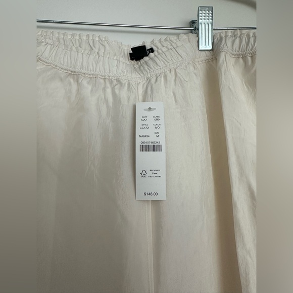 J. Crew Stratus Pant in Textured Satin - Picture 2 of 6